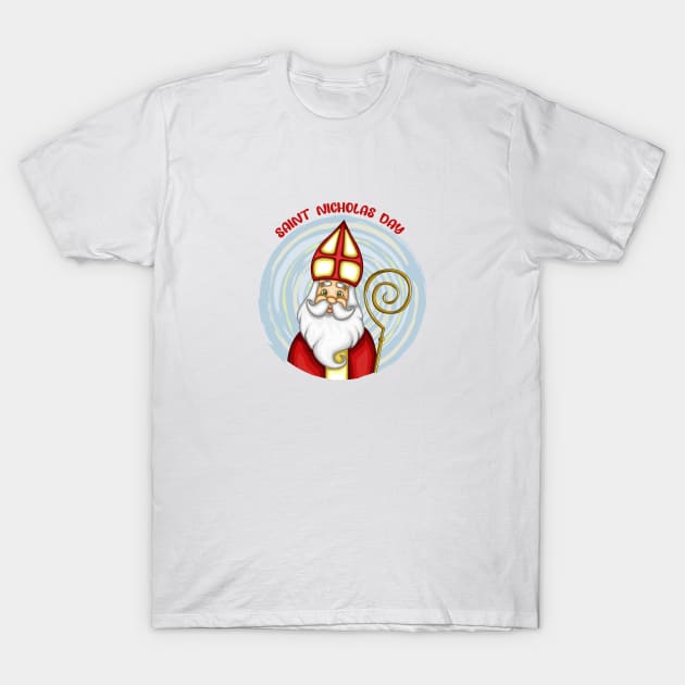 Saint Nicholas day T-Shirt by klara_art